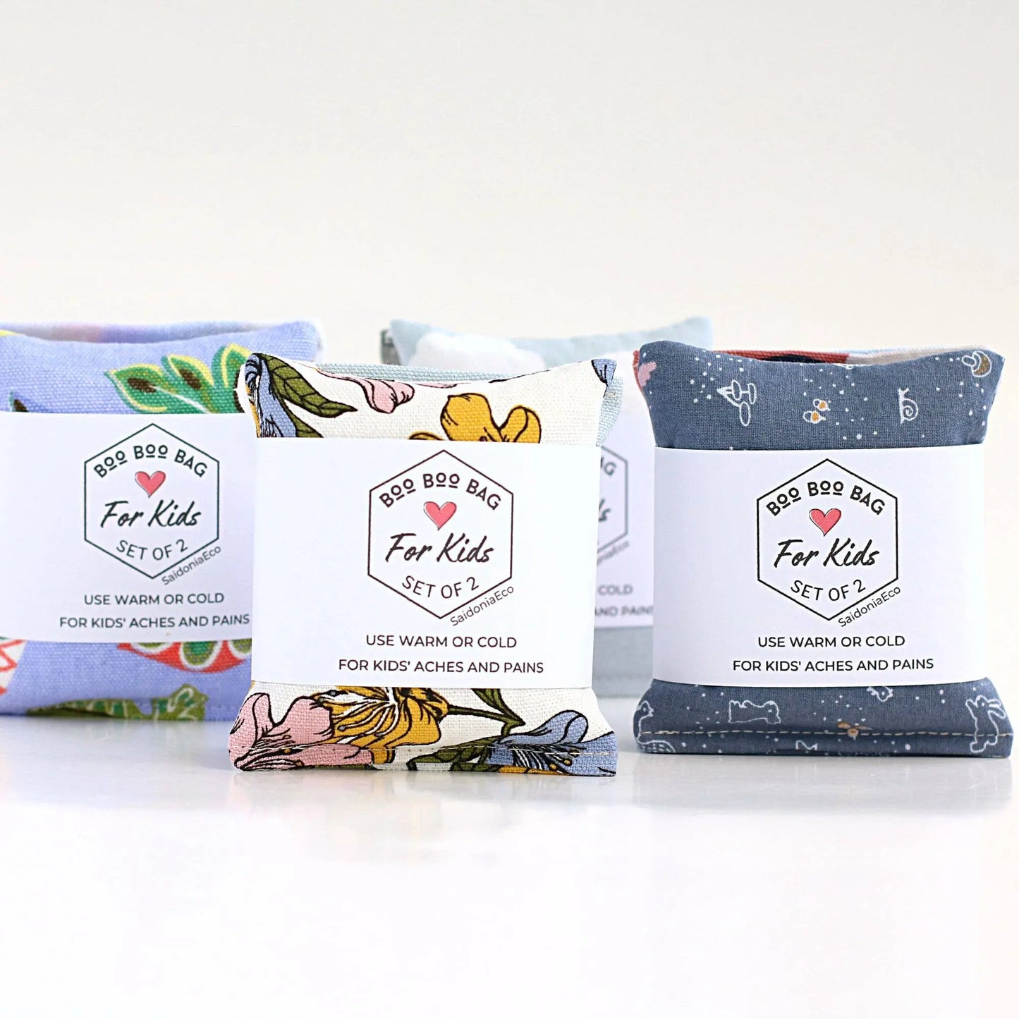 Boo Boo Bag For Kids - Hot Cold Rice Pack Minis Assorted The Rooted Soul Wellness Co.