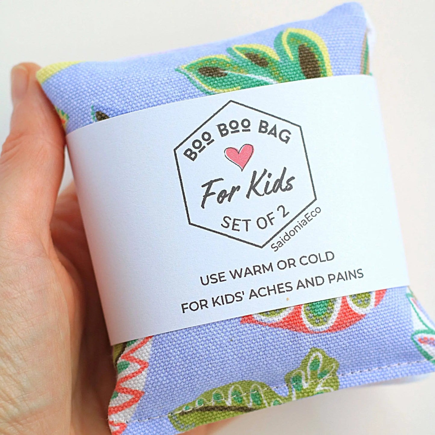 Boo Boo Bag For Kids - Hot Cold Rice Pack Minis Assorted The Rooted Soul Wellness Co.