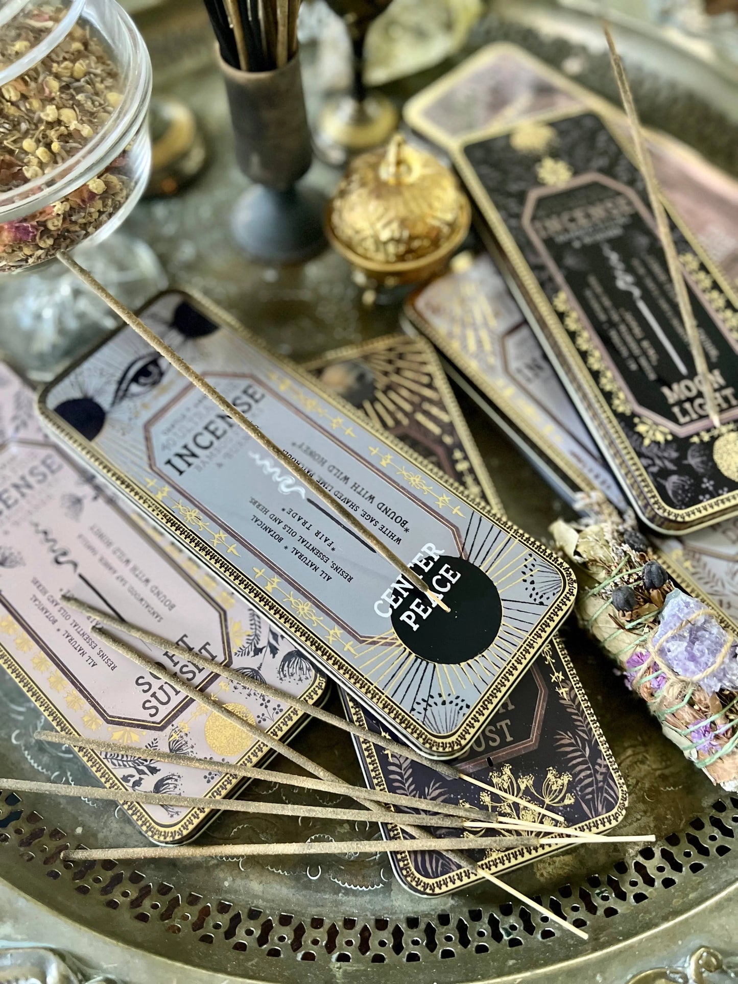Center Peace 40 Stick Premium Incense The Rooted Soul Wellness Co.