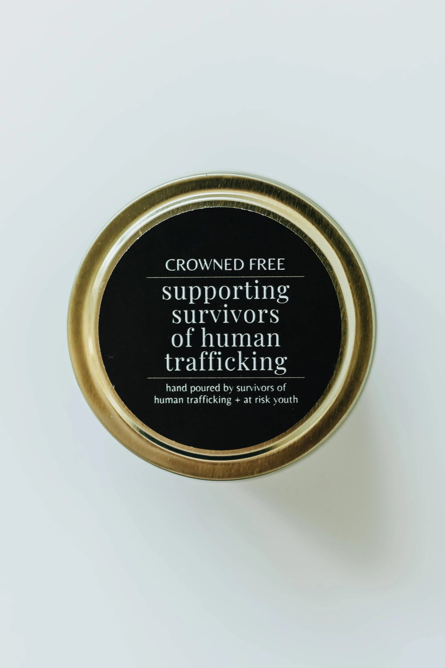 Joy + Gladness Candle - 4oz - Made by Survivors The Rooted Soul Wellness Co.