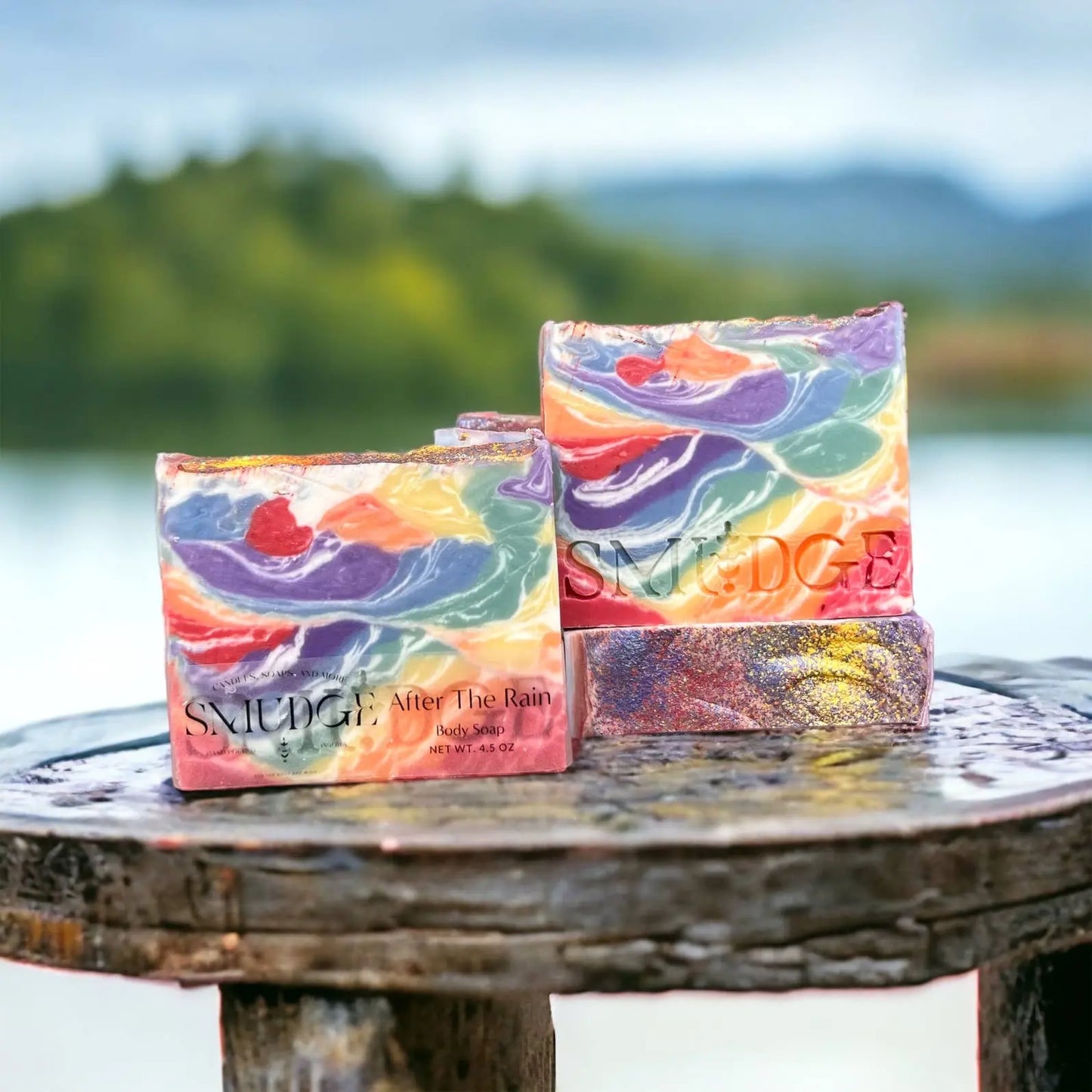 Smudge - After The Rain Body soap 4.5oz The Rooted Soul Wellness Co.