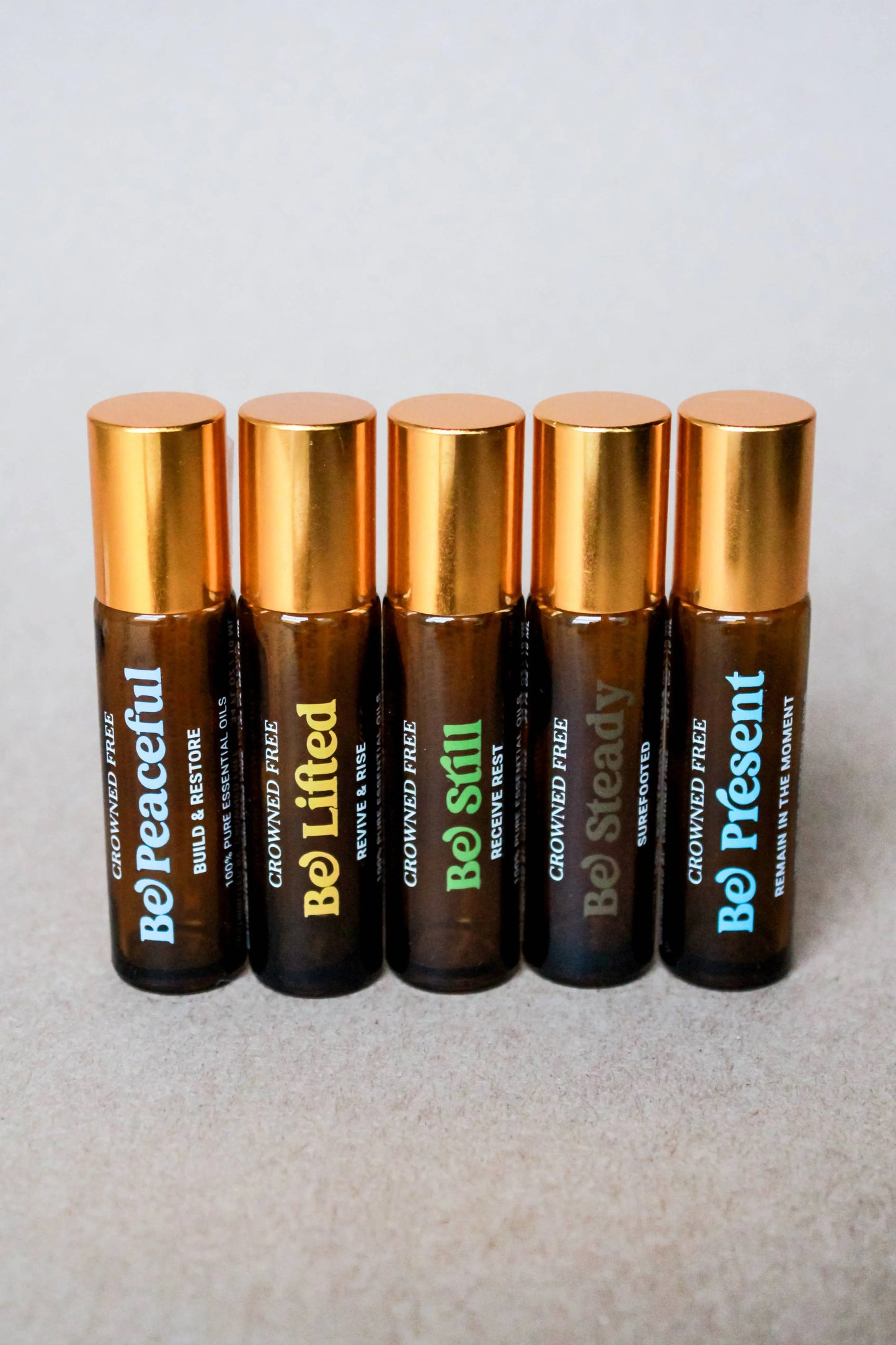 Be Present Essential Oil Rollerball - assembled by survivors The Rooted Soul Wellness Co.