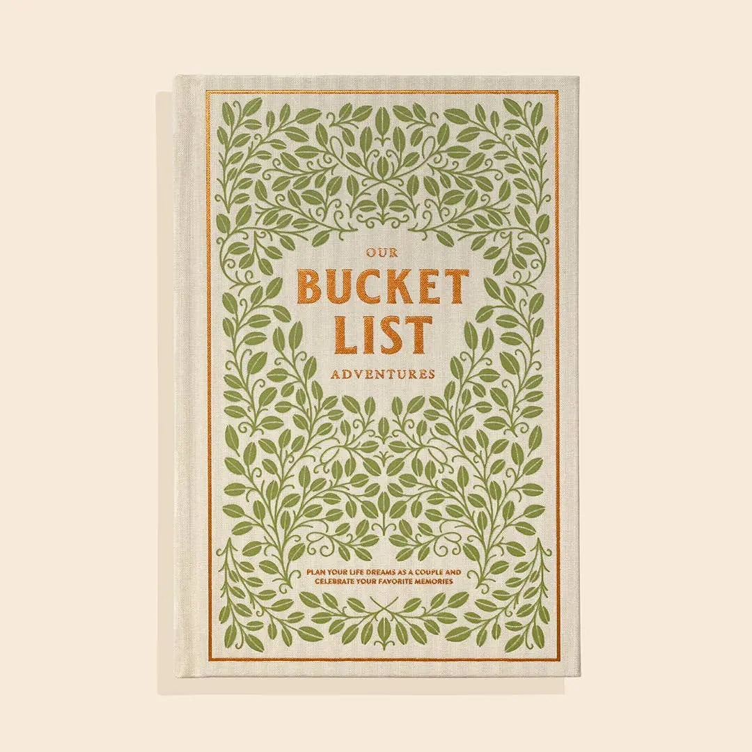 Our Bucket List Adventures Keepsake Journal The Rooted Soul Wellness Co.