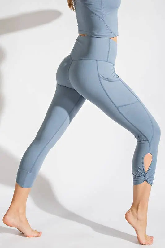 P4961PL37 Butter Soft Capri Yoga Leggings The Rooted Soul Wellness Co.