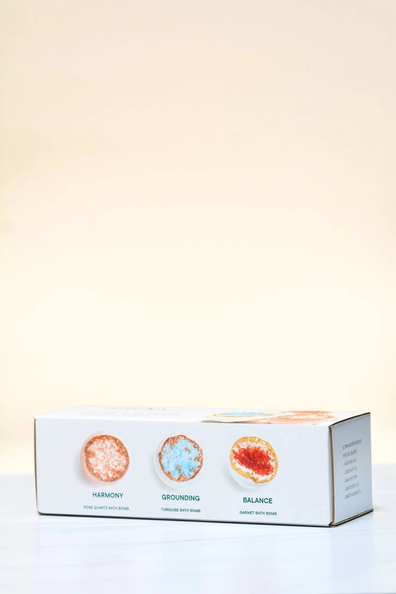 Crystal Geode Bath Bomb Set The Rooted Soul Wellness Co.