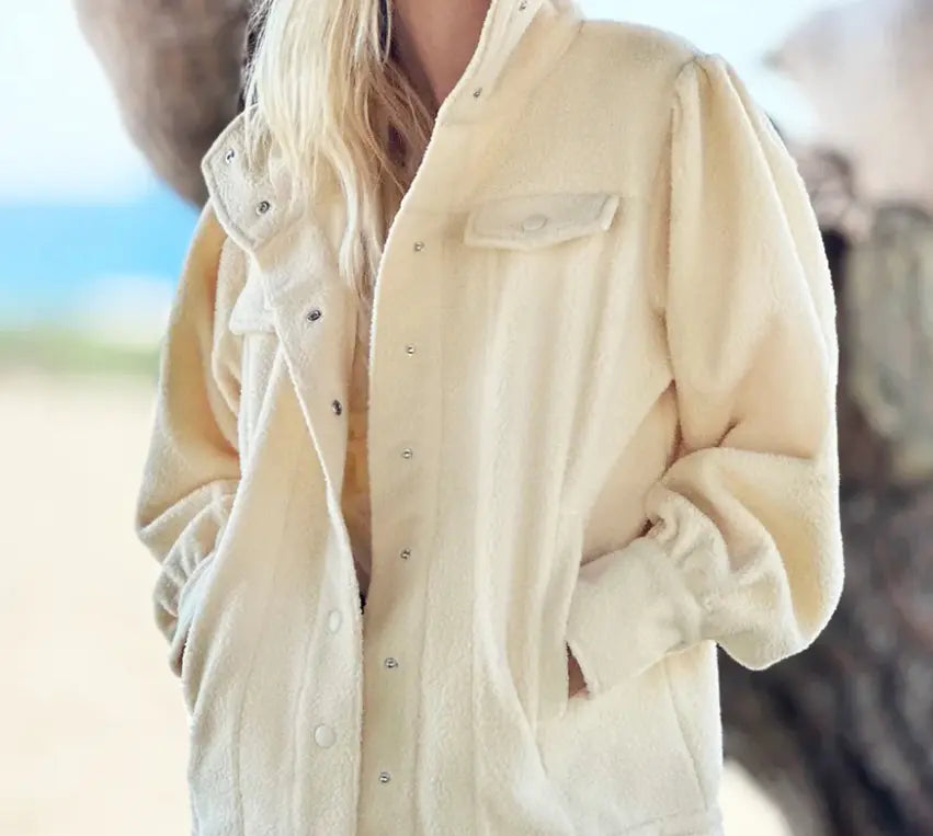 Fluff Sherpa Jacket The Rooted Soul Wellness Co.