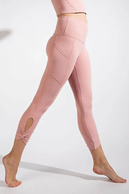 P4961PL37 Butter Soft Capri Yoga Leggings The Rooted Soul Wellness Co.
