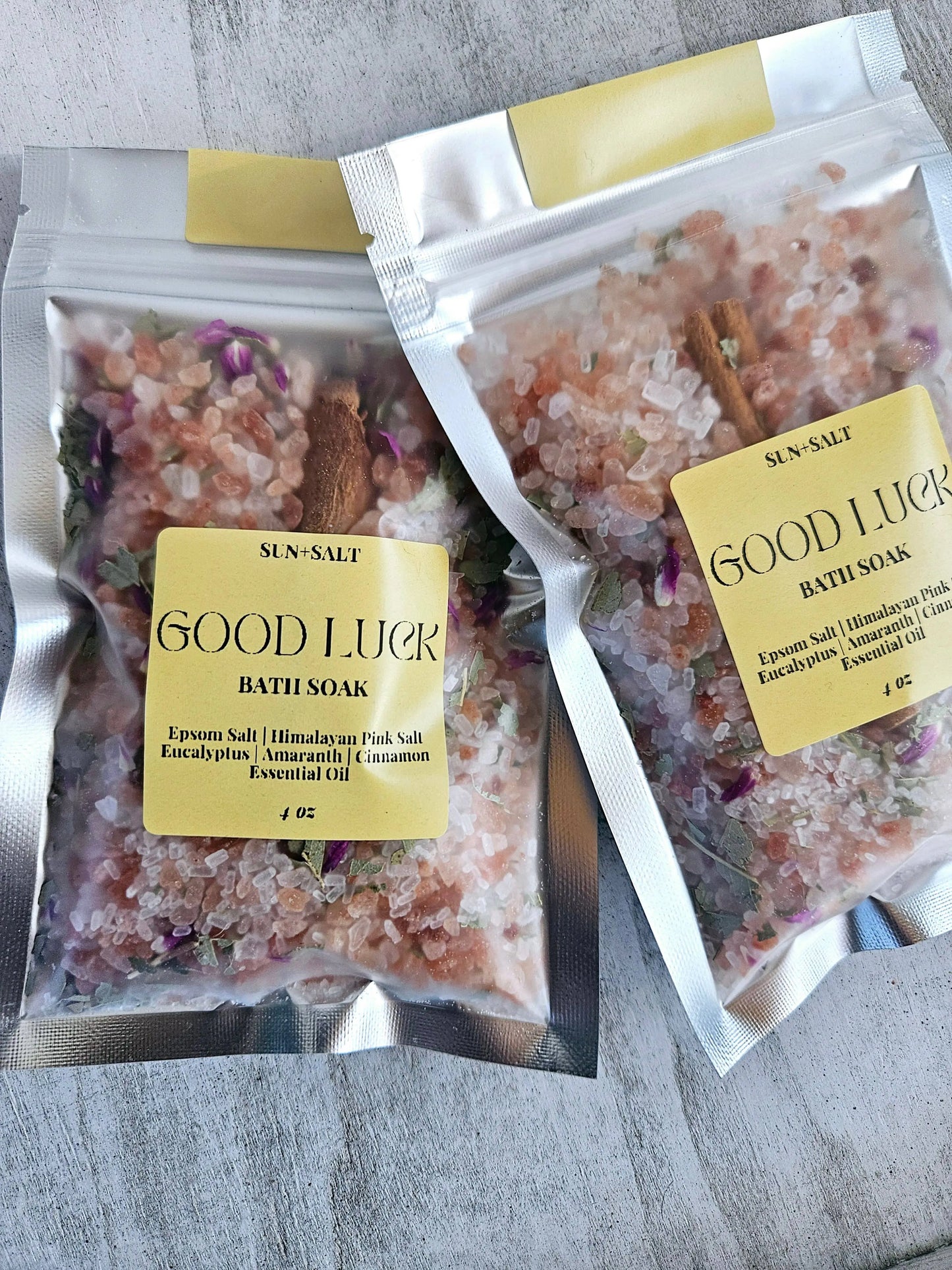 Lux&Lou - Good Luck Bath Soak - Bath Salts The Rooted Soul Wellness Co.