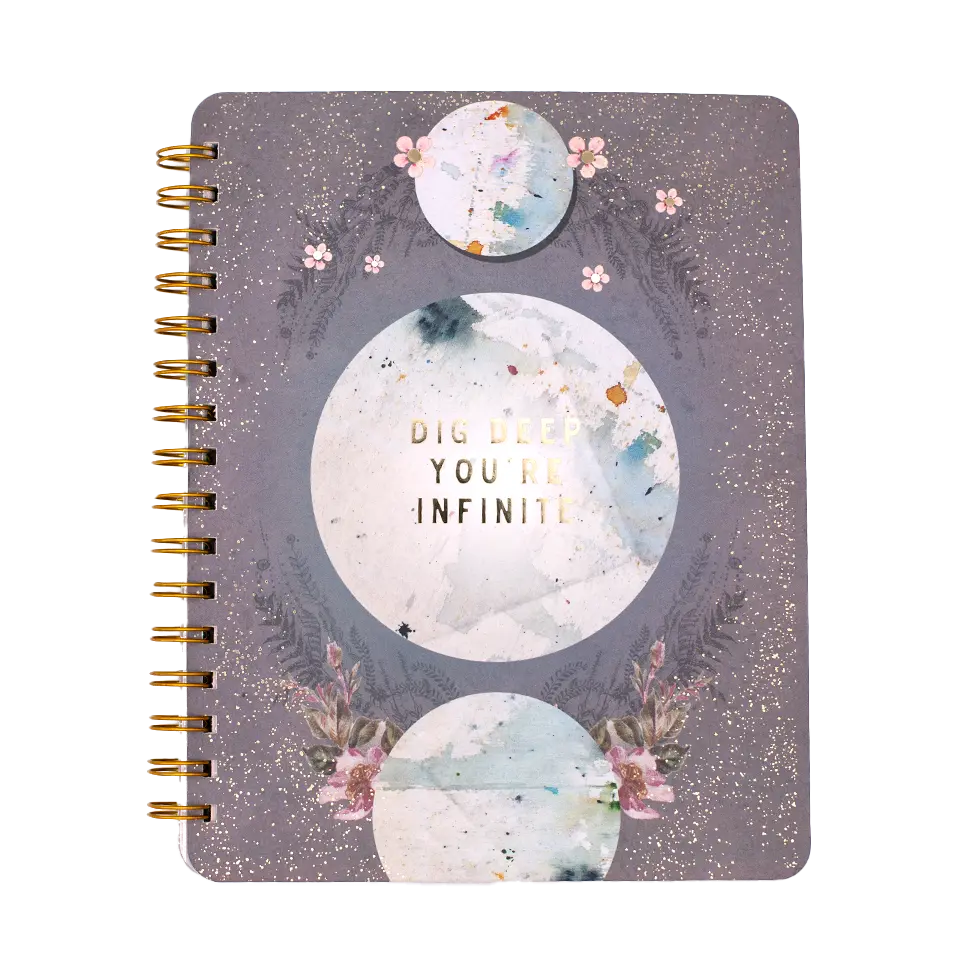 You're Infinite Spiral Notebook The Rooted Soul Wellness Co.