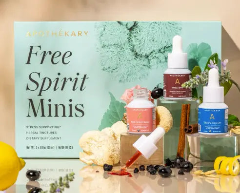 Apothekary Free Spirit Mini Set The Rooted Soul Wellness Co.