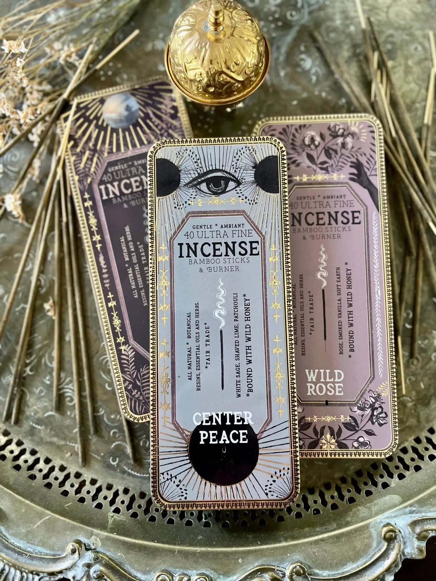 Center Peace 40 Stick Premium Incense The Rooted Soul Wellness Co.