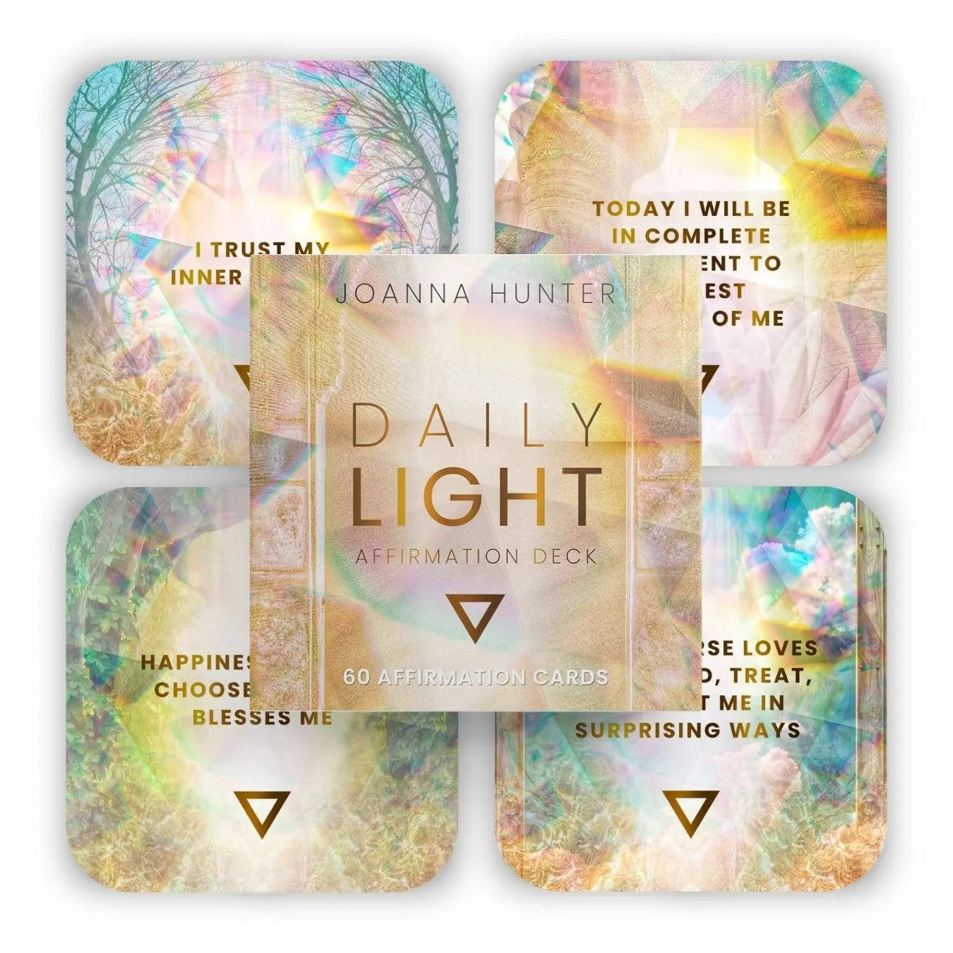 Daily Light Affirmation Deck (60 Full Color Cards) The Rooted Soul Wellness Co.