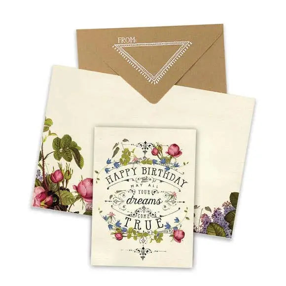 Happy Birthday Dreams Mini Card The Rooted Soul Wellness Co.