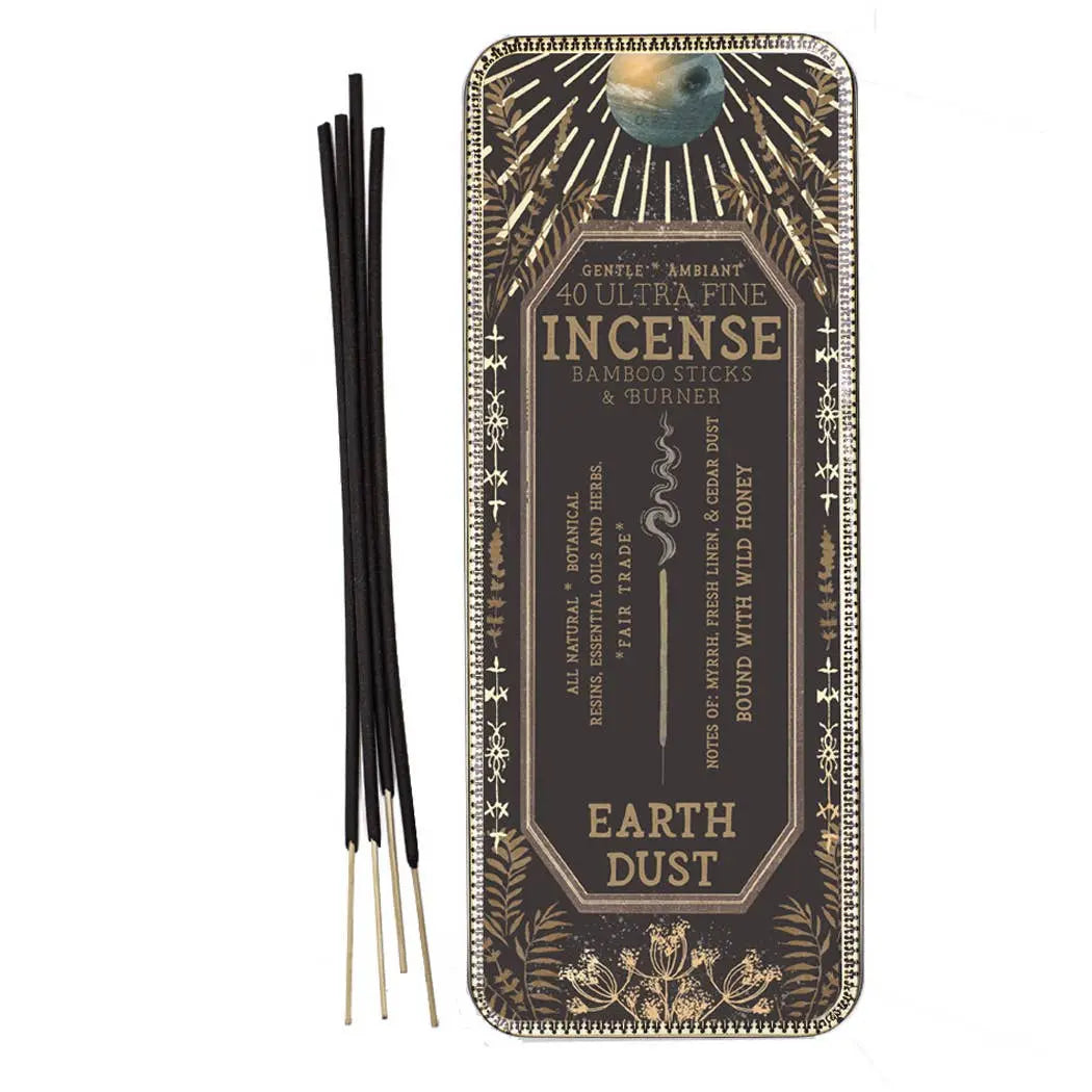 Earth Dust 40 Stick Premium Incense The Rooted Soul Wellness Co.