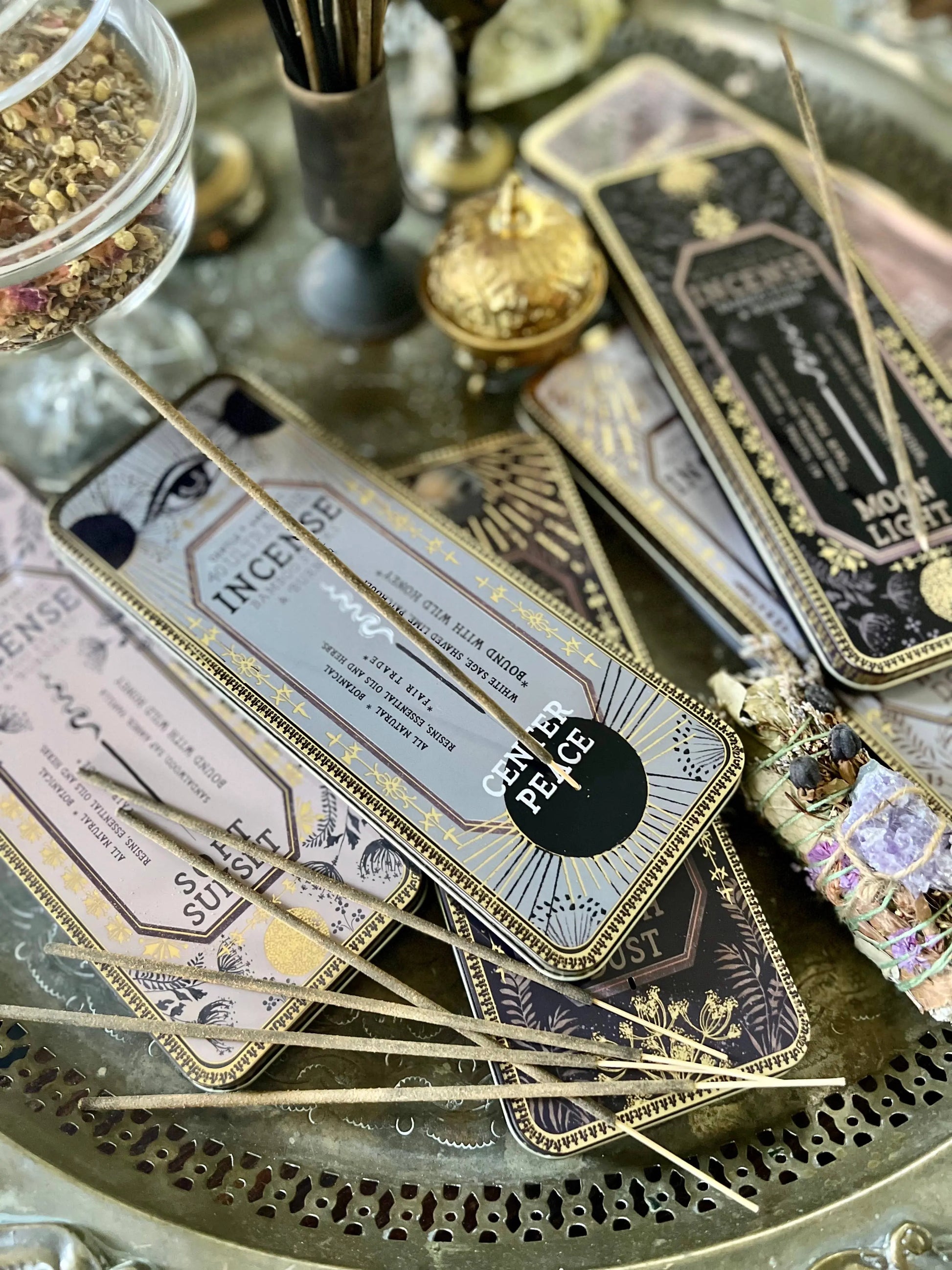 Center Peace 40 Stick Premium Incense The Rooted Soul Wellness Co.