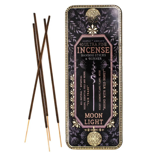 Moon Light 40 Stick Premium Incense The Rooted Soul Wellness Co.