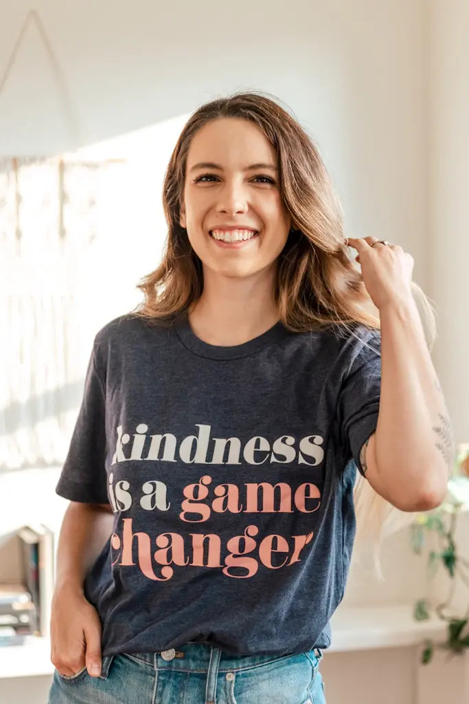 Kindness is a Game Changer Tee The Rooted Soul Wellness Co.