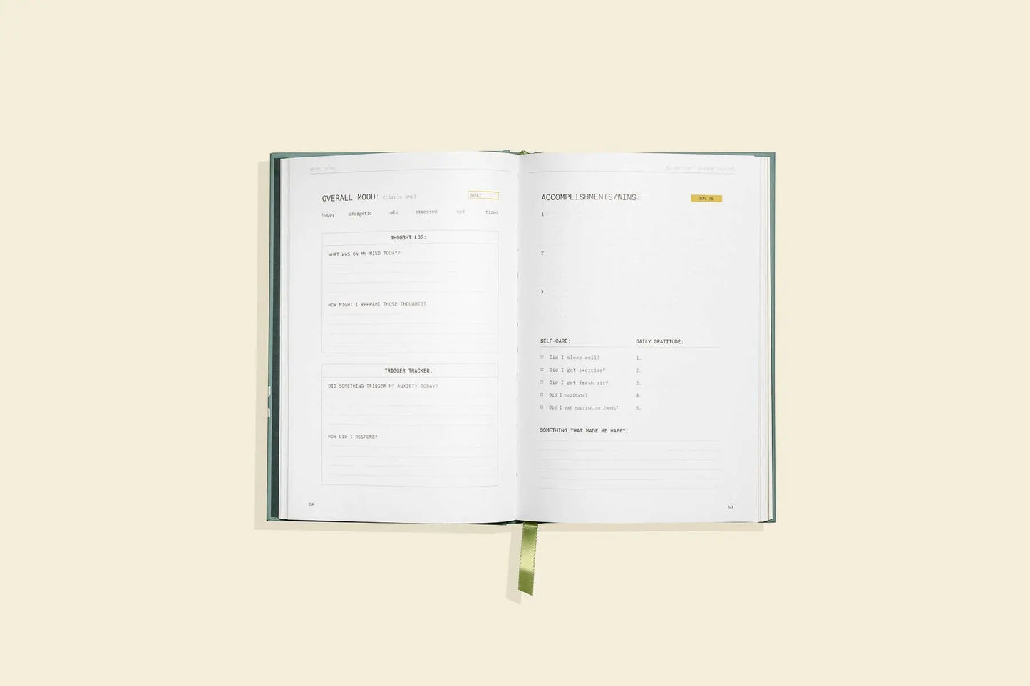 No Worries Anxiety Relief Journal The Rooted Soul Wellness Co.