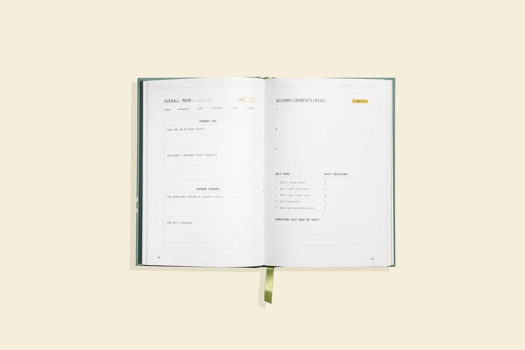 No Worries Anxiety Relief Journal The Rooted Soul Wellness Co.