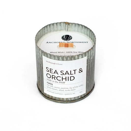 Sea Salt & Orchid Wood Candle