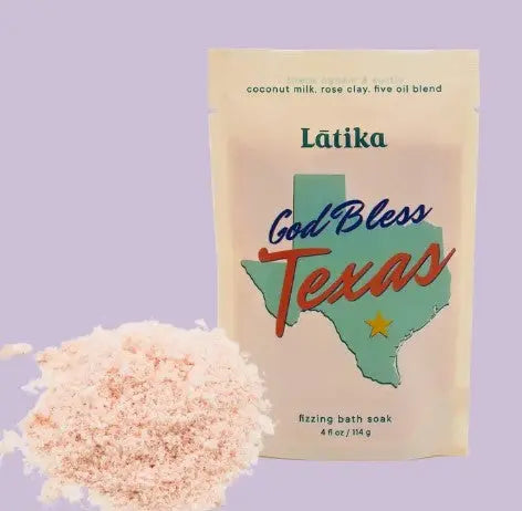 God Bless Texas Bath Soak by Latika The Rooted Soul Wellness Co.