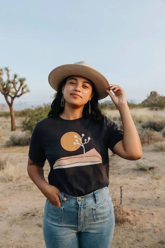 Joshua Tree Tee by Crowned Free The Rooted Soul Wellness Co.