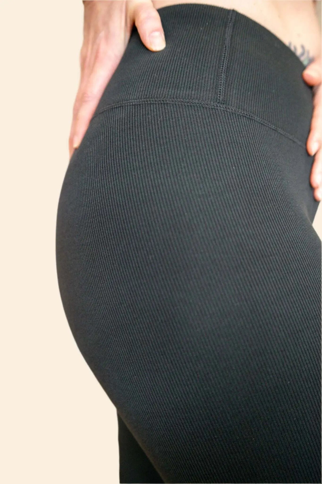 Pact Women's Ribbed Knit High Waist Legging The Rooted Soul Wellness Co.