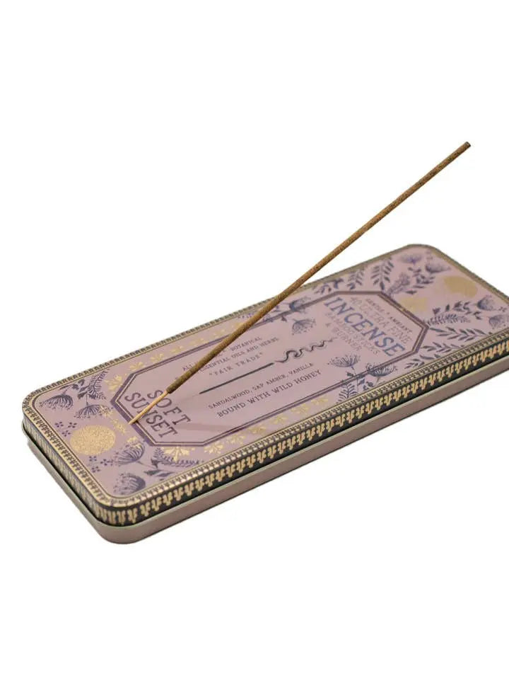 Soft Sunset 40 Stick Premium Incense The Rooted Soul Wellness Co.