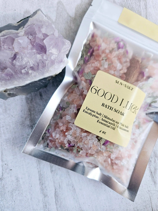 Lux&Lou - Good Luck Bath Soak - Bath Salts The Rooted Soul Wellness Co.