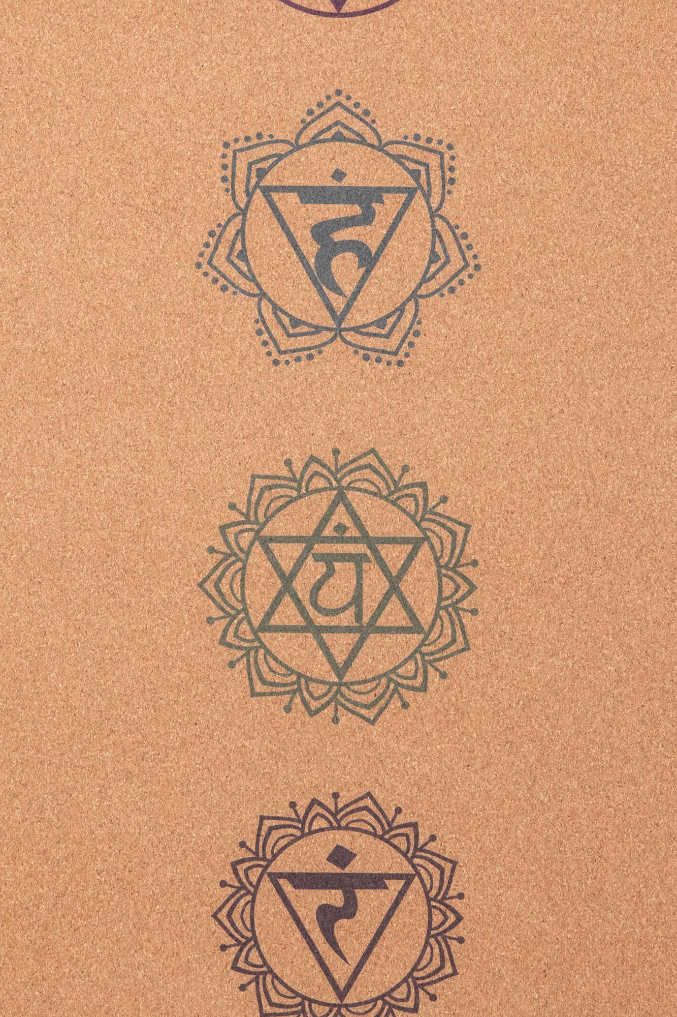 Himalaya Yoga USA - Chakras Cork Yoga Mat The Rooted Soul Wellness Co.