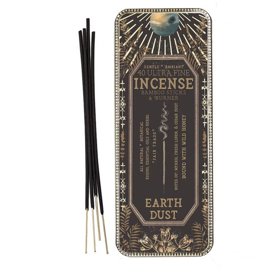 Earth Dust 40 Stick Premium Incense The Rooted Soul Wellness Co.