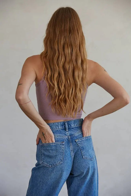 Headstart Waffle Stretch High Neck Brami The Rooted Soul Wellness Co.