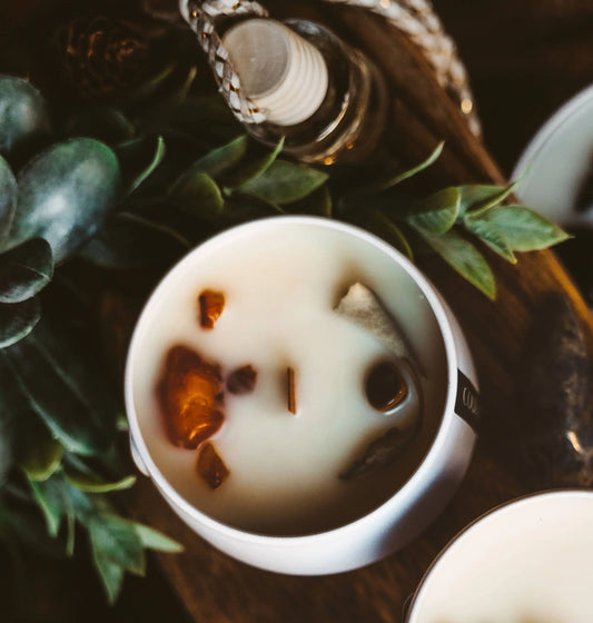 Smudge - Courage 4oz Wooden Wick Candle My Store